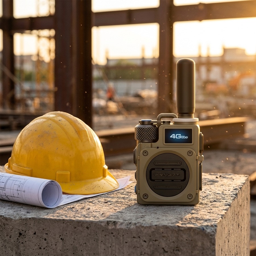 Walkie talkie on construction site